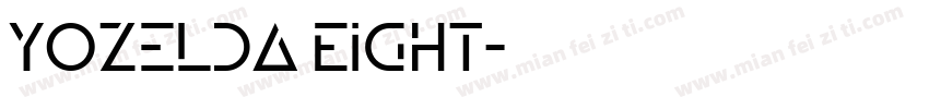 YoZelda Eight字体转换